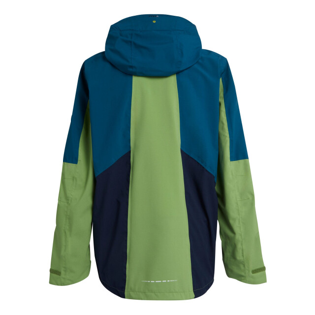 Regatta Heren raddick ii waterdichte jas UTRG10660_piquantgreenmoroccanblue large Regatta Heren raddick ii waterdichte jas UTRG10660_piquantgreenmoroccanblue large