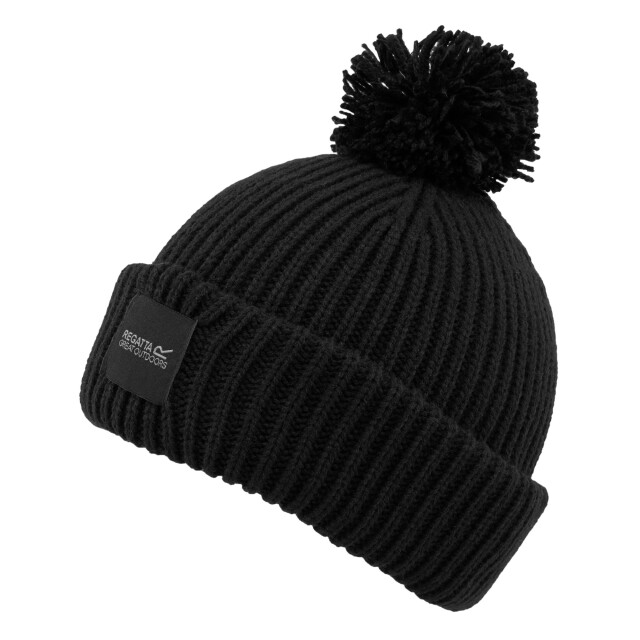 Regatta Volwassen uniseks connora pom pom muts UTRG10888_black large