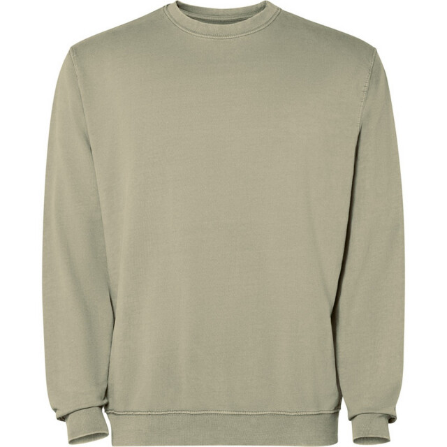 Roly Unisex jaya crew hals sweatshirt voor volwassenen UTPF4896_khaki large