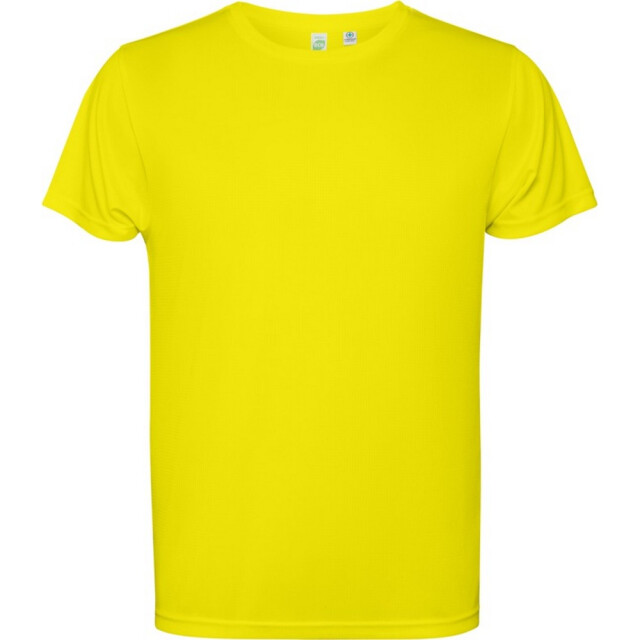 Roly Heren estoril t-shirt met korte mouwen UTPF4743_fluorescentyellow large