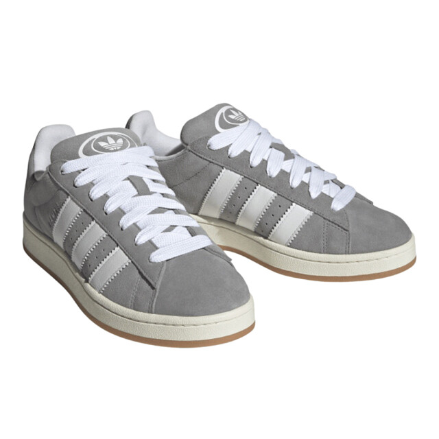 Adidas Heren originals campus leren trainers UTPP4428_greycloudwhiteoffwhite large