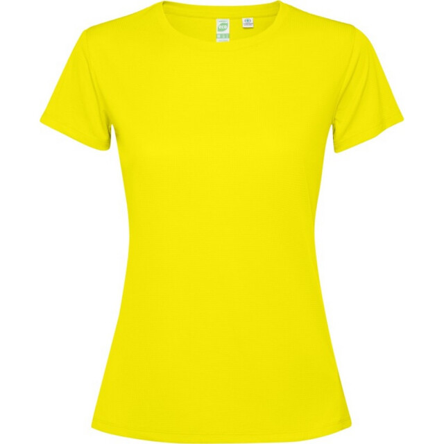 Roly Dames estoril t-shirt met korte mouwen UTPF4738_fluorescentyellow large