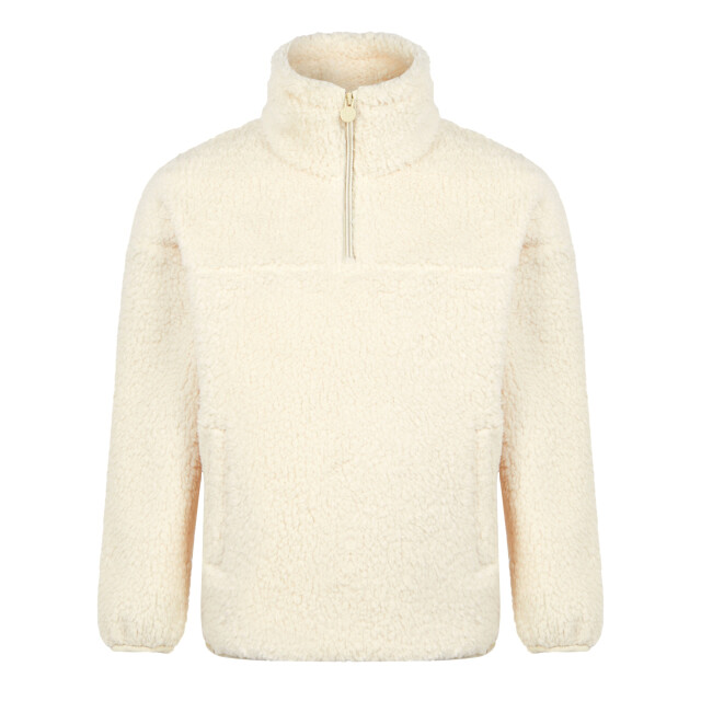 Regatta Kinder/kids kaliza half rits fleece top UTRG11046_lightvanilla large