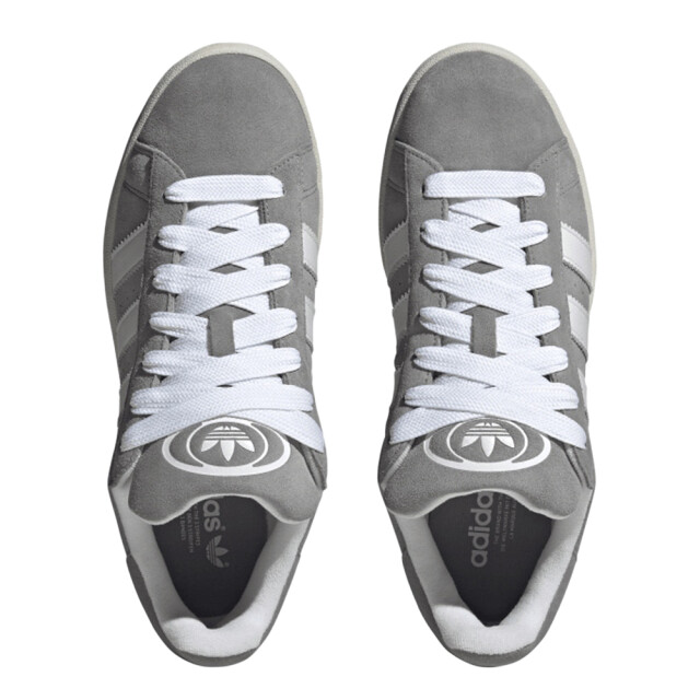 Adidas Heren originals campus leren trainers UTPP4428_greycloudwhiteoffwhite large