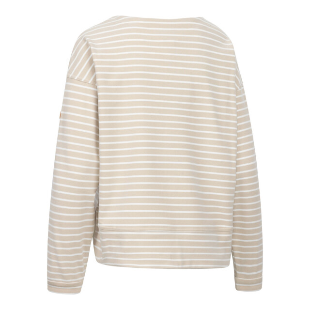 Trespass Dames soothing gestreept marl top UTTP6511_softstone large