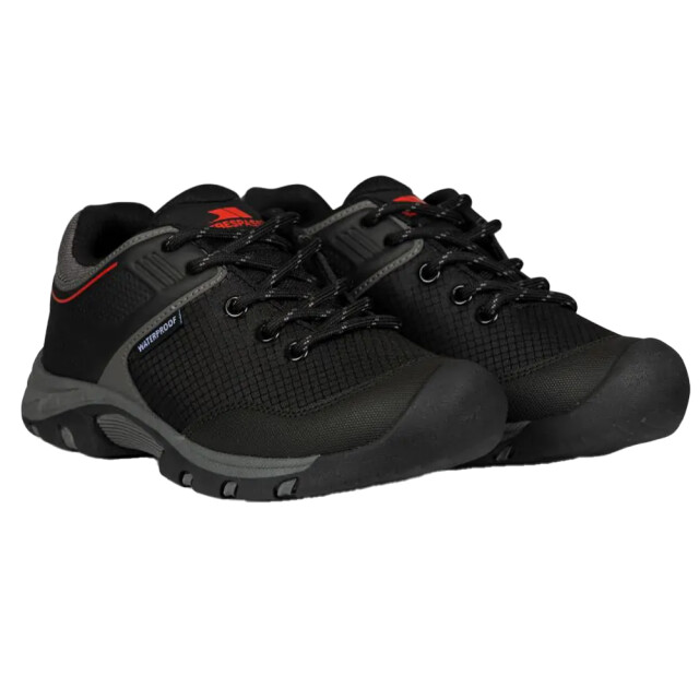 Trespass Kinderen/kinderen bevin waterdichte trainers UTTP6848_blackred large