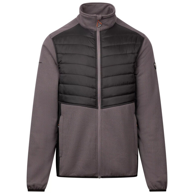 Trespass Heren hanlonton fleece at200 hybride jas UTTP7085_midgrey large