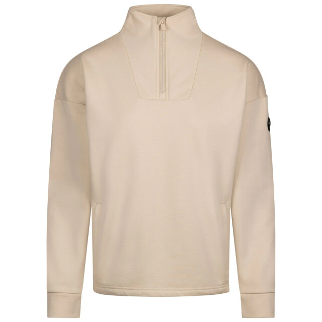 Trespass Dames siobhan dlx fleece top UTTP7087_softstone large Trespass Dames siobhan dlx fleece top UTTP7087_softstone large