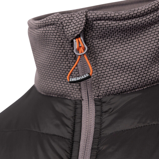 Trespass Heren hanlonton fleece at200 hybride jas UTTP7085_midgrey large