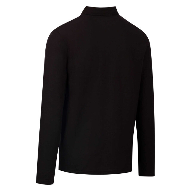 Trespass Heren leblanc poloshirt met lange mouwen UTTP7082_black large