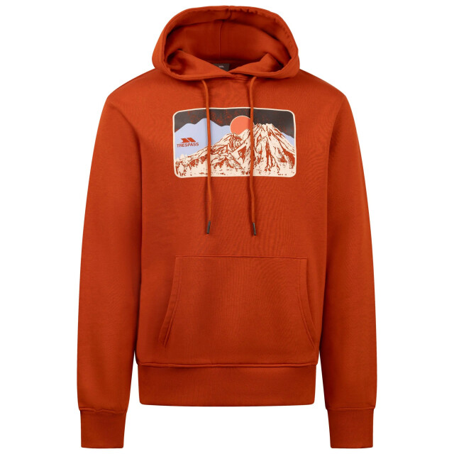 Trespass Heren norton mountain hoodie UTTP7084_burntorange large