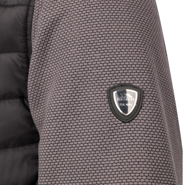 Trespass Heren hanlonton fleece at200 hybride jas UTTP7085_midgrey large