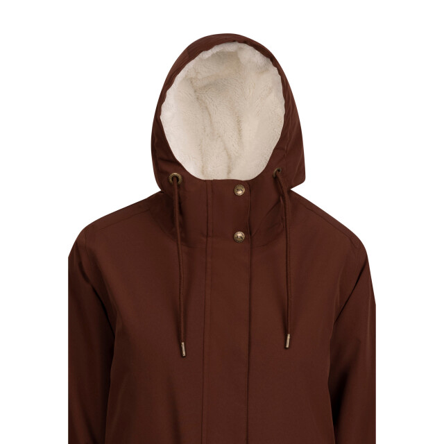 Trespass Dames vailsom waterdichte jas UTTP7117_chestnut large