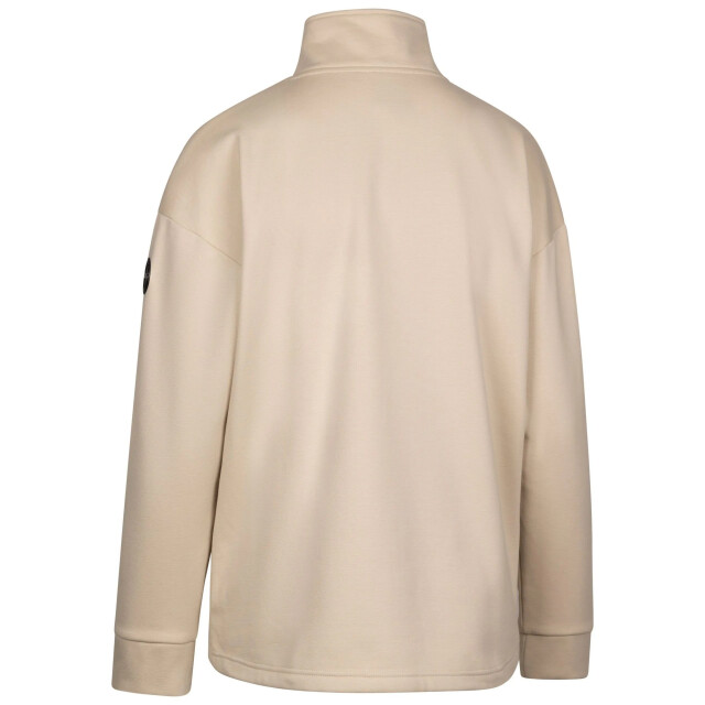 Trespass Dames siobhan dlx fleece top UTTP7087_softstone large Trespass Dames siobhan dlx fleece top UTTP7087_softstone large