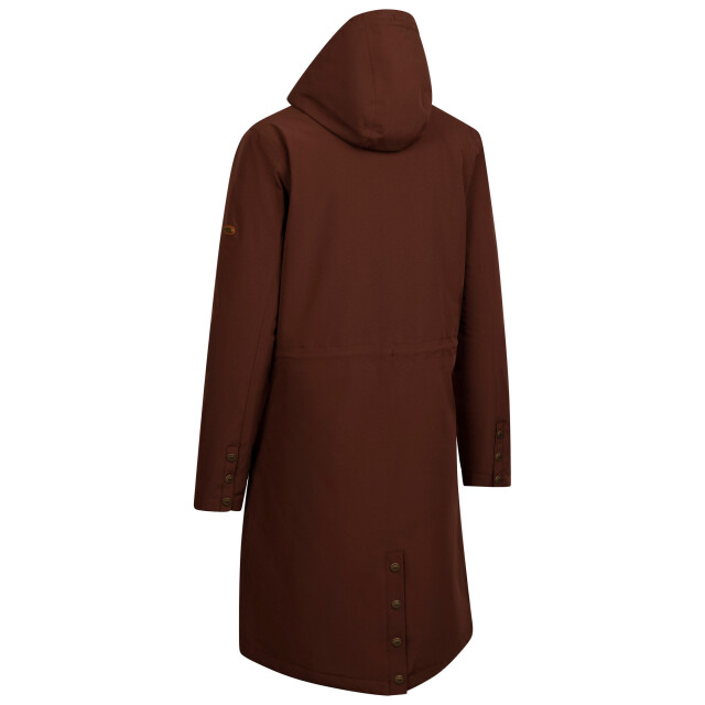 Trespass Dames vailsom waterdichte jas UTTP7117_chestnut large