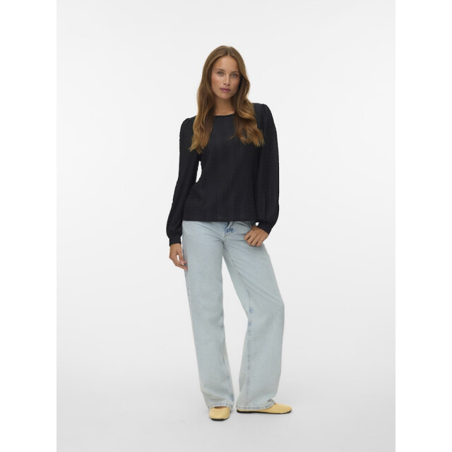 Vero Moda Vmjasmin ls o-neck top jrs ga - 4329.80.0066 large