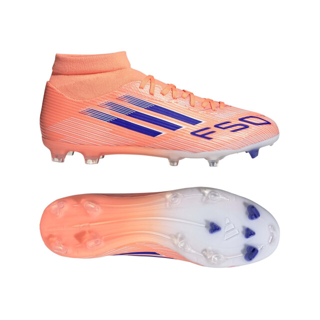 Adidas f50 league mid fg/mg voetbal schoen firm ground heren - 072832_470-7,5 large