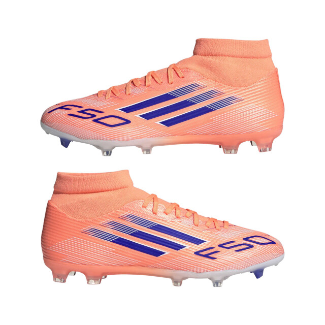 Adidas f50 league mid fg/mg voetbal schoen firm ground heren - 072832_470-7,5 large