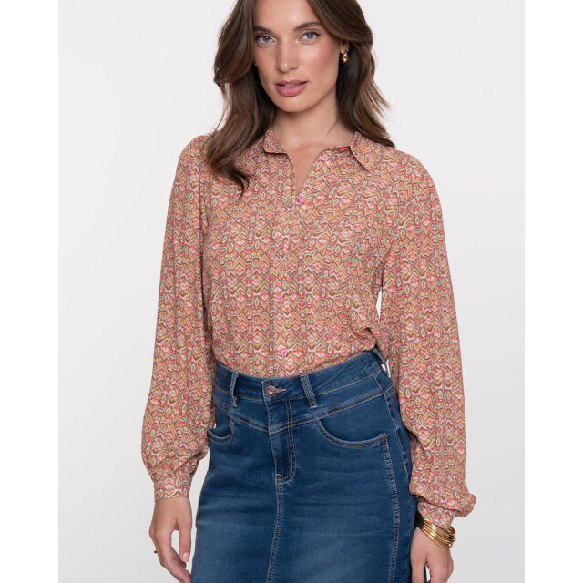 Geisha Blouse lange mouw 53923-20 Geisha Blouse lange mouw 53923-20 large