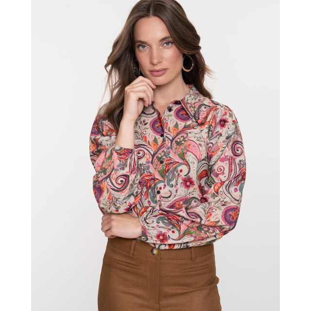 Geisha Blouse lange mouw 53949-20 Geisha Blouse lange mouw 53949-20 large