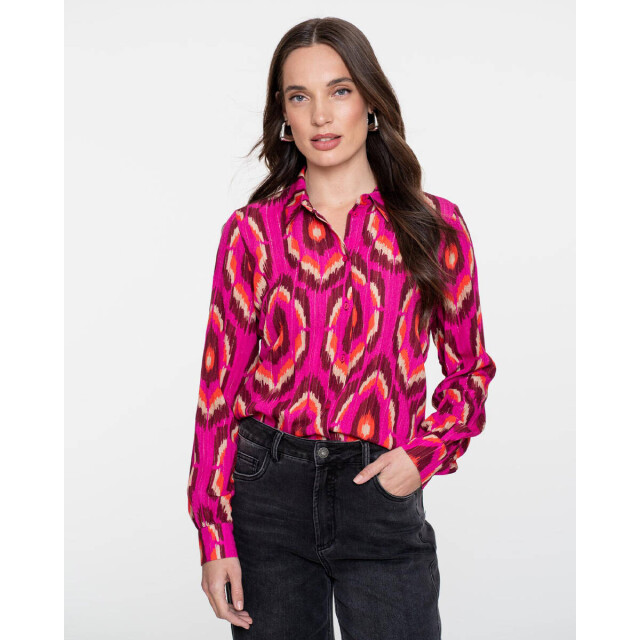 Geisha Blouse lange mouw 53635-20 Geisha Blouse lange mouw 53635-20 large