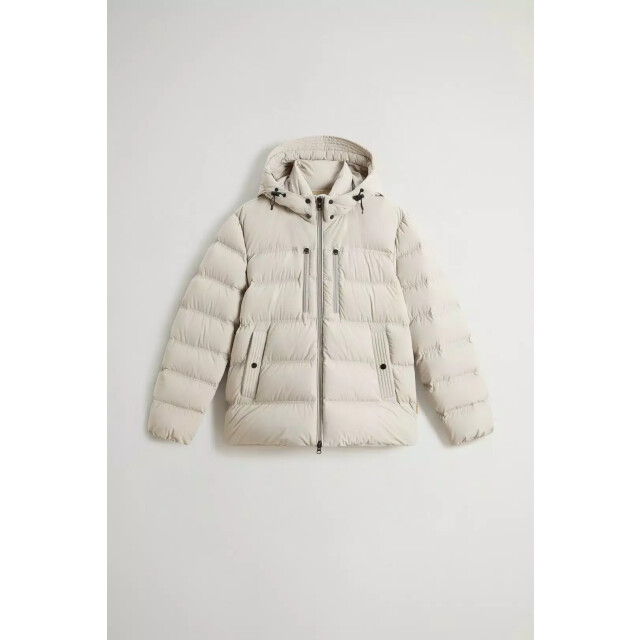 Woolrich Men matt stretch puffer jacket dove 159843872 large