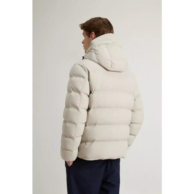 Woolrich Men matt stretch puffer jacket dove 159843872 large
