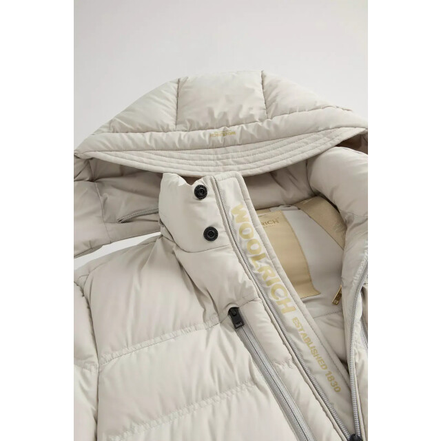 Woolrich Men matt stretch puffer jacket dove 159843872 large