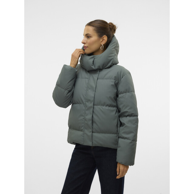 Vero Moda vmgretakylie short coated jacket no 10311315 balsam green 06111.369.0015 large
