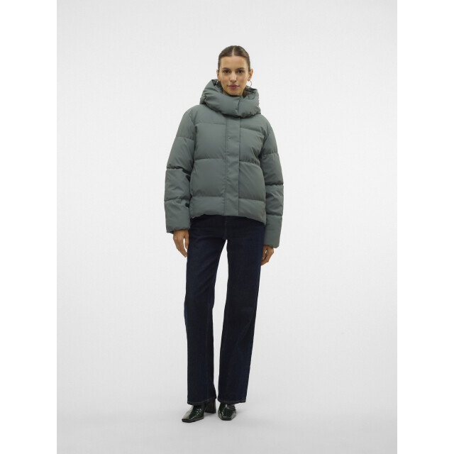 Vero Moda vmgretakylie short coated jacket no 10311315 balsam green 06111.369.0015 large