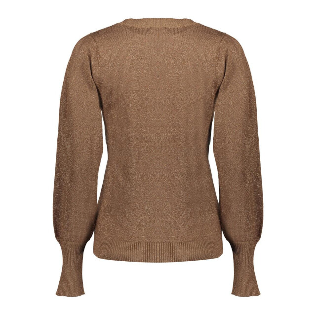 Geisha pullover pleated shoulders lurex 54530-14 720 sand 06712.820.0138 large