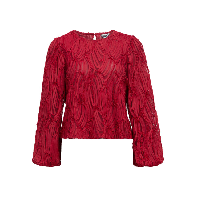 Object objlucie l/s re o-neck top noos 23047624 karanda red 06012.640.0008 large