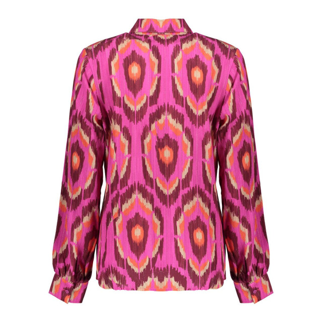 Geisha blouse print 53635-20 420 pink/fuchsia 06615.615.0022 large