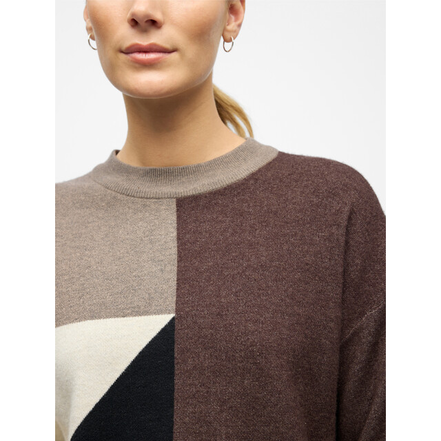 Object objray lo l/s knit pullover aop noo 23044642 morel 06712.840.0102 large
