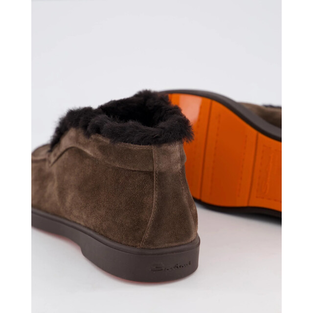 Santoni Dames fortune fur loafer WUYA58457TMOAPFR-T50 large