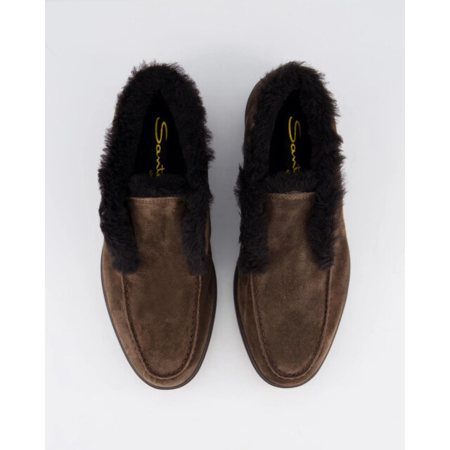 Santoni Dames fortune fur loafer WUYA58457TMOAPFR-T50 large