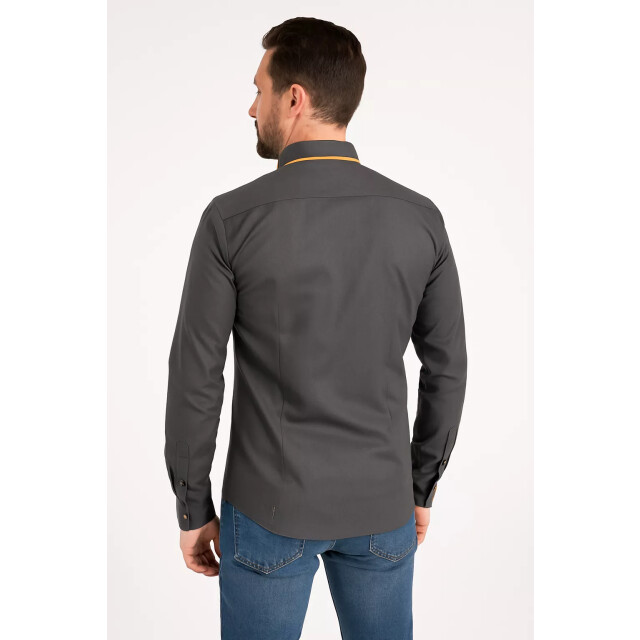 Arya Brand herenoverhemd - harde kraag katoen 113614-ANT large
