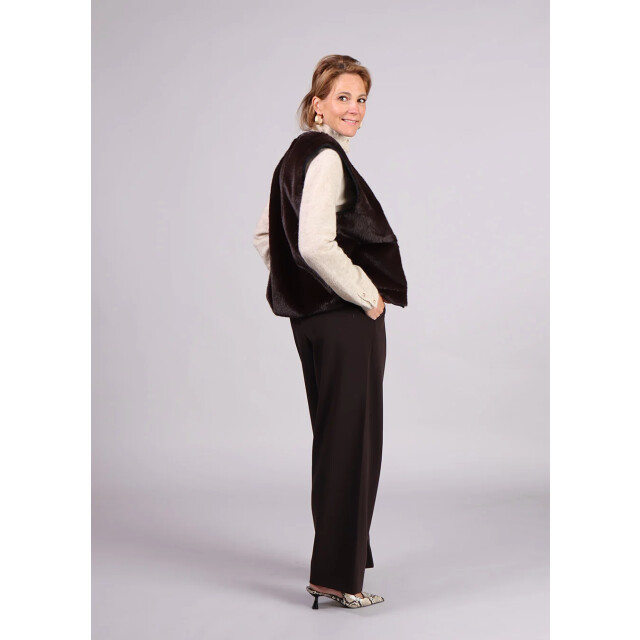 Haute L'Amitié Haute l’amitié faux fur tech vest gilet 9610408296776 large
