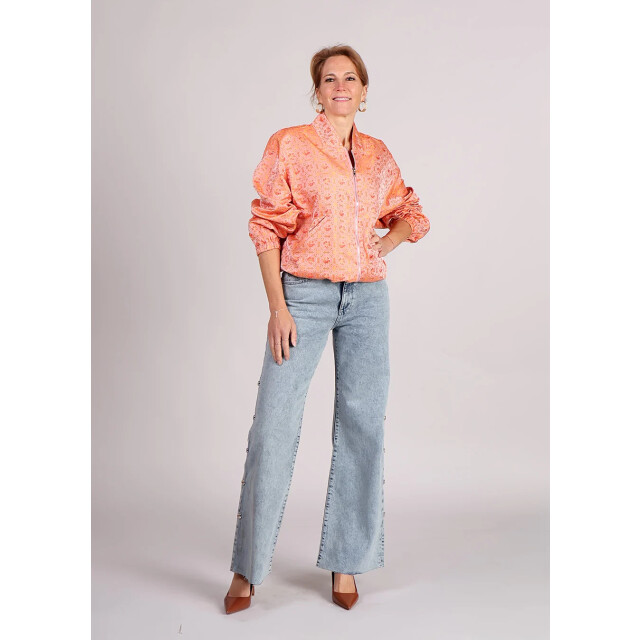 Homage to Denim Homage mid waist wide leg jeans h big studs 9608829862216 large