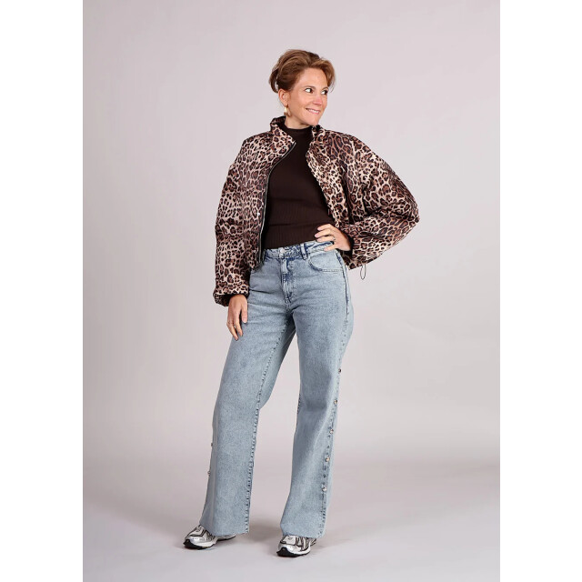 Homage to Denim Homage mid waist wide leg jeans h big studs 9608829862216 large