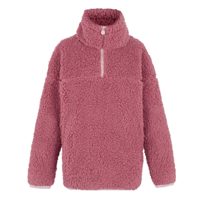 Regatta Kinder/kids kaliza half rits fleece top UTRG11046_dustyrose large