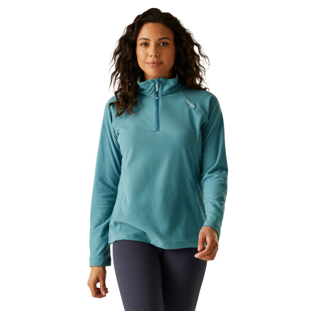 Regatta Geweldige outdoor dames montes half zip fleece top UTRG1953_stormblue large