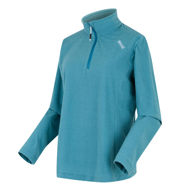 Regatta Geweldige outdoor dames montes half zip fleece top UTRG1953_stormblue large