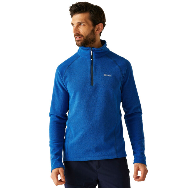 Regatta Geweldige outdoors heren kenger half zip honeycomb fleece UTRG2836_snorkelblue large