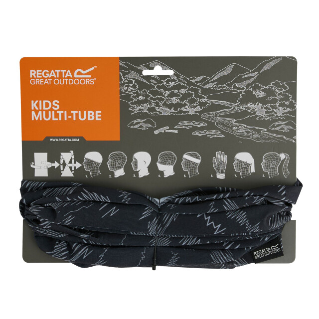 Regatta Kinder/kinder multitube ii bloemensnoer UTRG10889_blackmineralgrey large