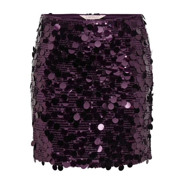 Only Onljadel sequins skirt wvn bordeaux 4469.47.0004 large