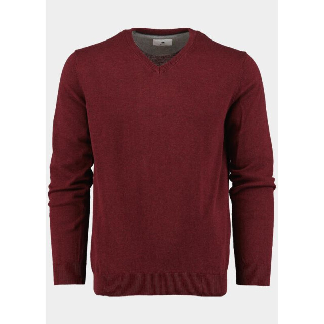Bos Bright Blue Pullover v-hals 100% katoen 528100cct-13/405 191361 large