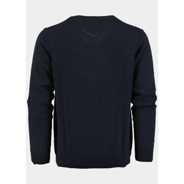 Bos Bright Blue Pullover v-hals 100% katoen 528100cct-13/60 191359 large