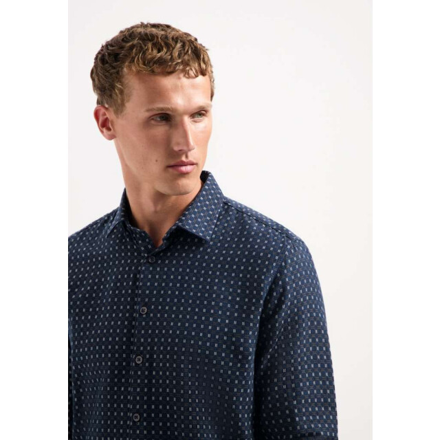 No Excess Shirt mini jacquard night 29450940-078 large