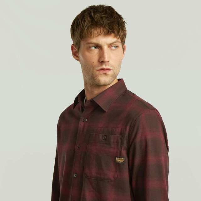 G-Star Bristum 2.0 slim shirt l\s D23553-D748-H619 large